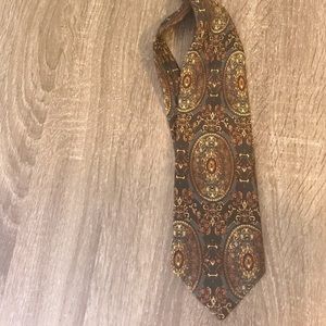 Abercrombie & Fitch gold pattern Tie